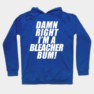 Damn Right I'm A Bleacher Bum! Hoodie